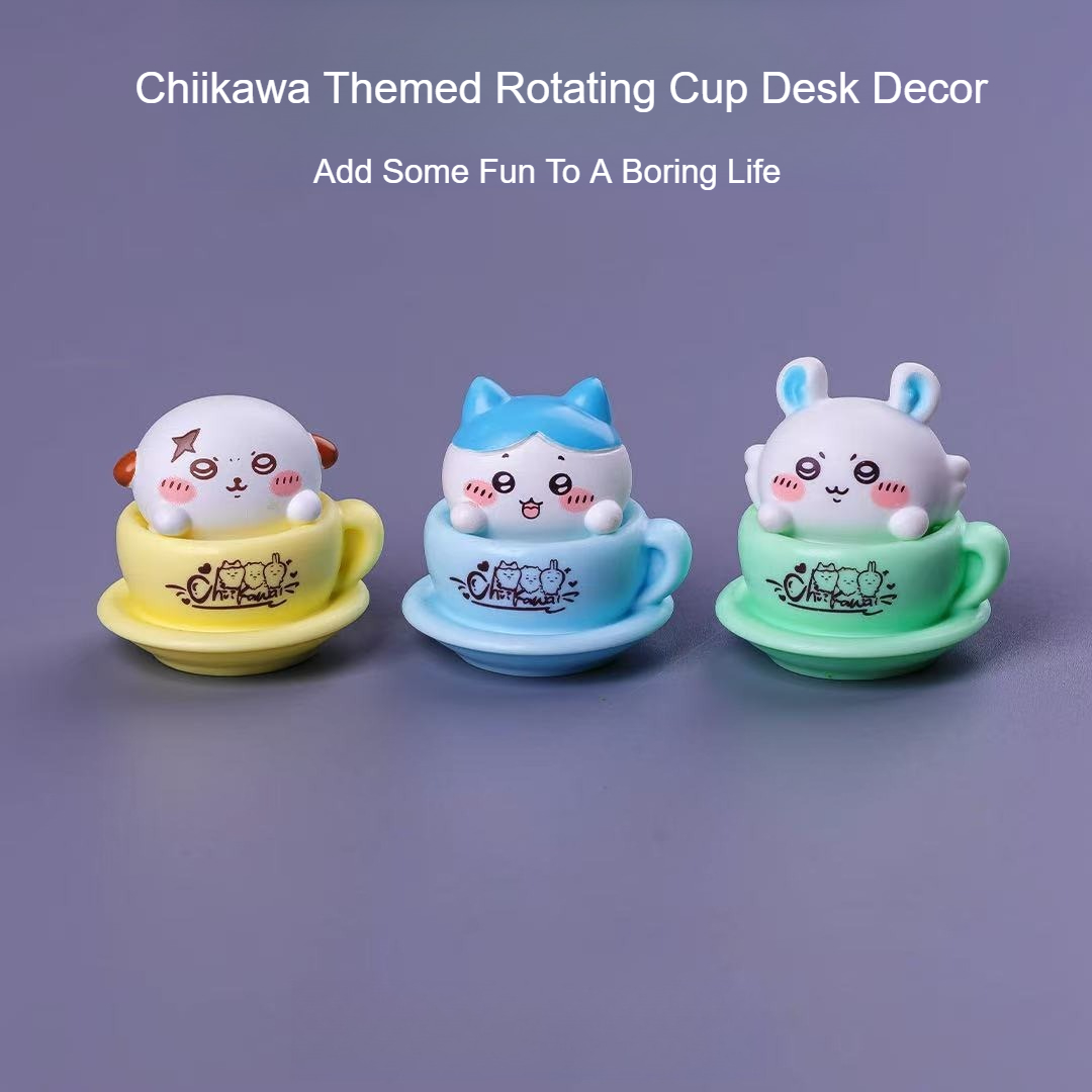 Figura Rotativa Chiikawa Kawai - Home Decor Japanese avaliação e preço