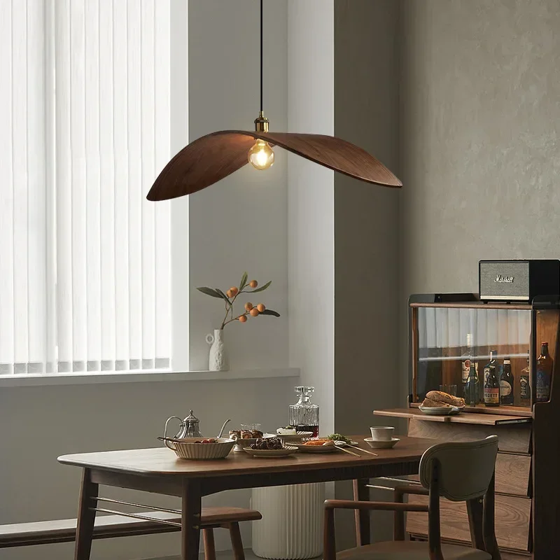 Lustre moderno de nogueira wab - Home Decor Zen Style avaliação e preço